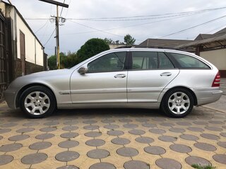 2002 Mercedes-Benz C-Класс 200 II (W203), серебристый, 510000 рублей, вид 2
