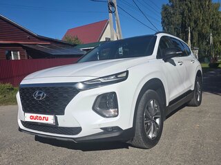 2020 Hyundai Santa Fe IV, белый, 3050000 рублей, вид 1