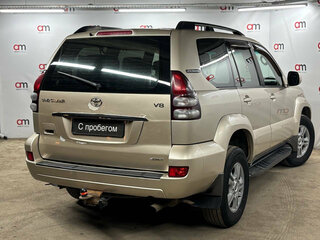 2008 Toyota Land Cruiser Prado 4-speed 120 Series Рестайлинг, бежевый, 1299000 рублей, вид 4
