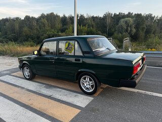 1999 Lada (ВАЗ) 2107, зелёный, 135000 рублей, вид 3