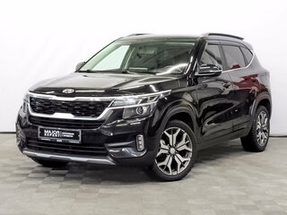 2021 Kia Seltos I, чёрный, 1890000 рублей, вид 1