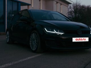 2014 Volkswagen Golf VII, чёрный, 1300000 рублей, вид 4