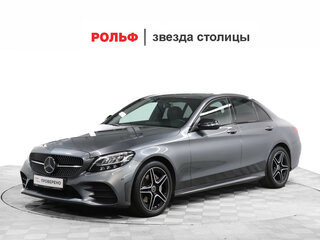 2019 Mercedes-Benz C-Класс 200 IV (W205) Рестайлинг, серый, 3650000 рублей, вид 1