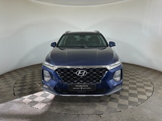 2019 Hyundai Santa Fe IV, синий, 2650000 рублей, вид 2