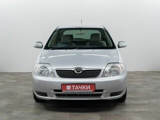 2002 Toyota Corolla Runx IX (E120, E130), серый, 585000 рублей, вид 1