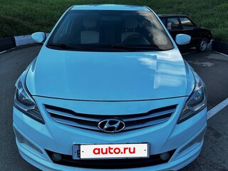 2016 Hyundai Solaris I Рестайлинг, белый, 600000 рублей, вид 2