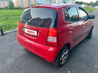 2006 Kia Picanto I, красный, 349000 рублей, вид 5