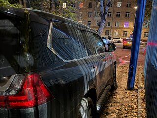 2016 Lexus LX 570 III Рестайлинг 2, чёрный, 7780000 рублей, вид 3