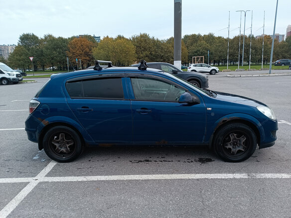 2011 Opel Astra H Рестайлинг, синий, 320000 рублей - вид 4