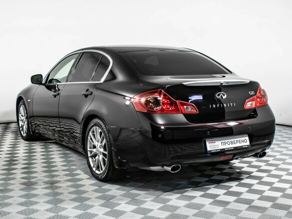 2011 Infiniti G G25 IV, чёрный - вид 6