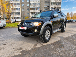 2008 Mitsubishi L200 IV, чёрный, 1300000 рублей, вид 1