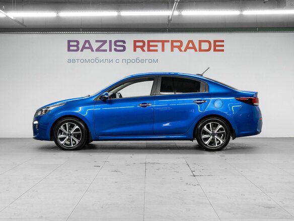 2017 Kia Rio IV, синий, 1470000 рублей - вид 7