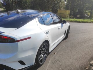 2021 Kia Stinger I Рестайлинг, белый, 2800000 рублей, вид 4