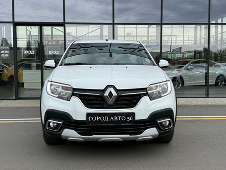 2020 Renault Logan Stepway II Рестайлинг, белый, 1090000 рублей, вид 2