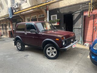 2010 Lada (ВАЗ) 2121 (4x4) I Рестайлинг, пурпурный, 325000 рублей, вид 2