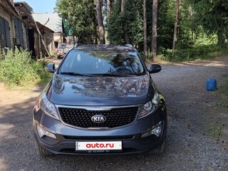 2015 Kia Sportage III Рестайлинг, синий, 1580000 рублей, вид 1
