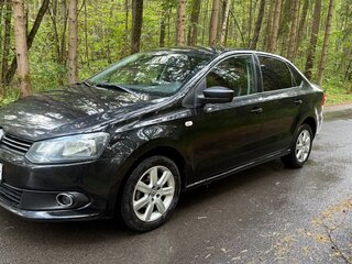 2012 Volkswagen Polo V, чёрный, 650000 рублей, вид 1