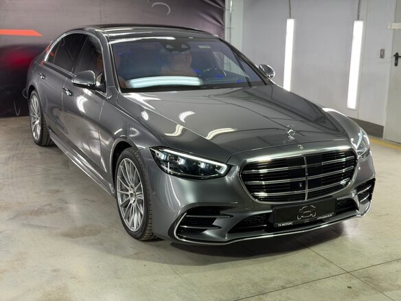 2020 Mercedes-Benz S-Класс 580 Long 4MATIC VII (W223), серый, 11390000 рублей - вид 3
