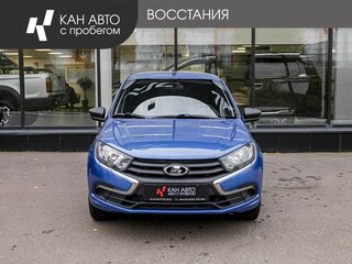 2020 Lada (ВАЗ) Granta I Рестайлинг, синий, 618500 рублей, вид 2