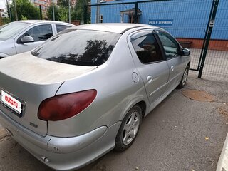 2007 Peugeot 206, серебристый, 220000 рублей, вид 3