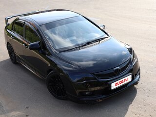 2009 Honda Civic VIII Рестайлинг, чёрный, 1300000 рублей, вид 3
