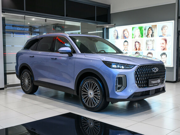 2025 Chery Tiggo 9 I, голубой - вид 2