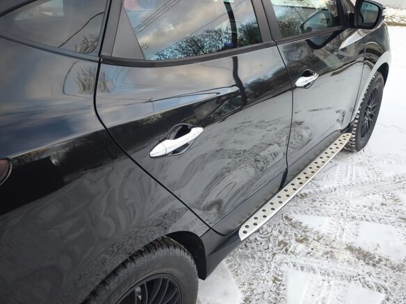 2012 Hyundai ix35 I, чёрный, 1450000 рублей - вид 3