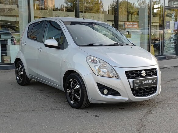 2013 Suzuki Splash I Рестайлинг, серебристый, 899000 рублей - вид 2