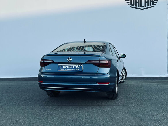 2019 Volkswagen Jetta VII, синий - вид 4