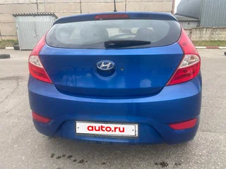 2012 Hyundai Solaris I, синий, 295000 рублей, вид 5