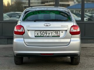 2015 Lada (ВАЗ) Granta I, серебристый, 499000 рублей, вид 5