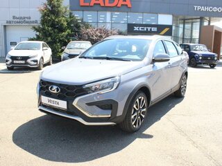 2026 Lada (ВАЗ) Vesta SW Cross I Рестайлинг (NG), серый, 2110000 рублей, вид 2