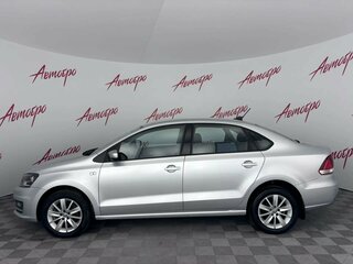 2017 Volkswagen Polo V Рестайлинг, серебристый, 1249000 рублей, вид 2
