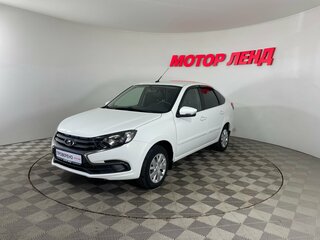 2019 Lada (ВАЗ) Granta I Рестайлинг, белый, 645000 рублей, вид 1