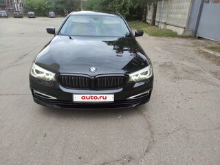 2018 BMW 5 серии 520d xDrive VII (G30/G31/G38), чёрный, 3266000 рублей, вид 4