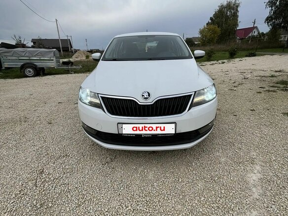 2019 Skoda Rapid I Рестайлинг, белый, 1295000 рублей - вид 6