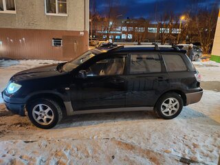 2008 Mitsubishi Outlander I, чёрный, 750000 рублей, вид 5