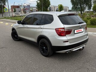 2013 BMW X3 20d xDrive II (F25), серебристый, 1700000 рублей, вид 5