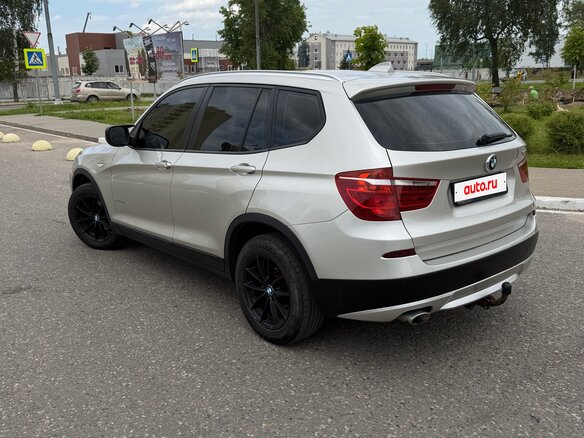 2013 BMW X3 20d xDrive II (F25), серебристый, 1700000 рублей - вид 4