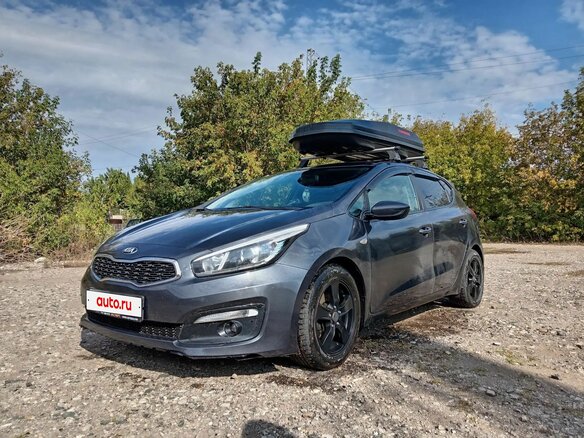 2018 Kia Ceed II Рестайлинг, серый, 1300000 рублей