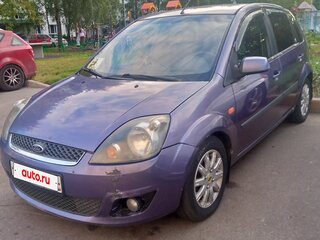 2008 Ford Fiesta Mk5, фиолетовый, 400000 рублей, вид 1