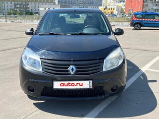 2012 Renault Sandero I, чёрный, 450000 рублей, вид 2