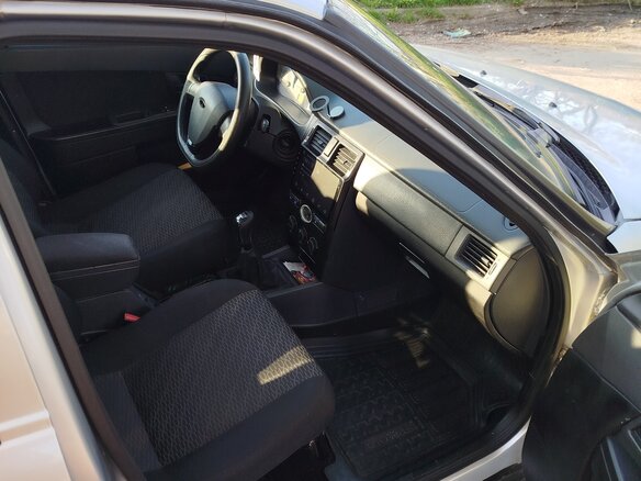 2008 Lada (ВАЗ) Priora I, серебристый, 299000 рублей - вид 9