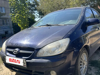 2007 Hyundai Getz I Рестайлинг, синий, 370000 рублей, вид 2