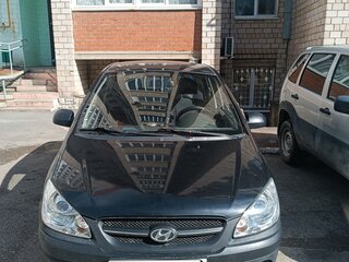 2010 Hyundai Getz I Рестайлинг, чёрный, 450000 рублей, вид 1
