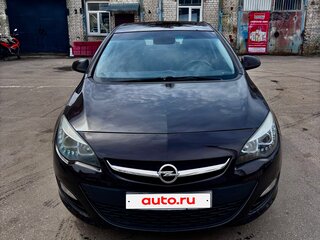 2014 Opel Astra J Рестайлинг, коричневый, 710000 рублей, вид 2