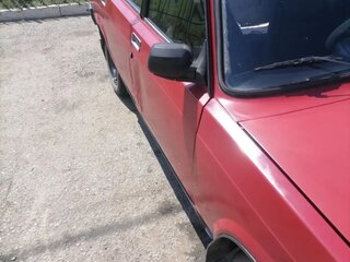 1997 Lada (ВАЗ) 2107, красный, 90000 рублей, вид 5