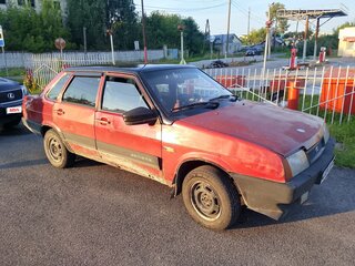 1997 Lada (ВАЗ) 21099, пурпурный, 47000 рублей, вид 2