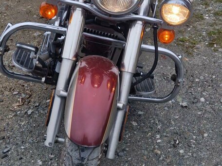 2009 Kawasaki VN900 Vulcan, красный, 520000 рублей, вид 4