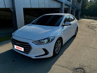 2018 Hyundai Elantra VI (AD) Рестайлинг, белый, 1480000 рублей, вид 1